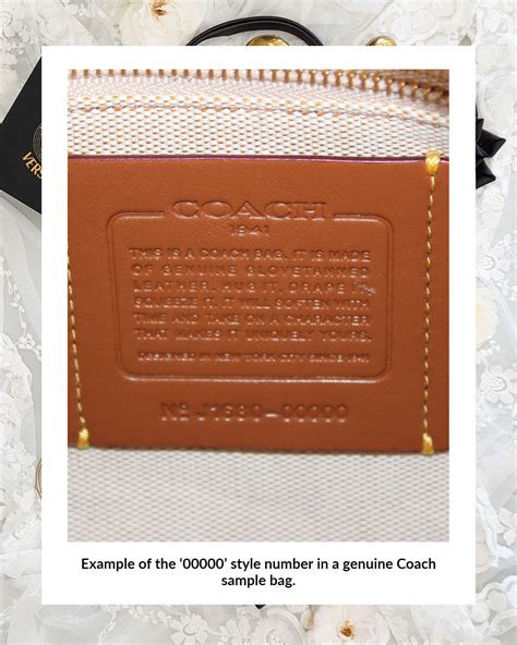 coach purse without serial number|coach authentication.